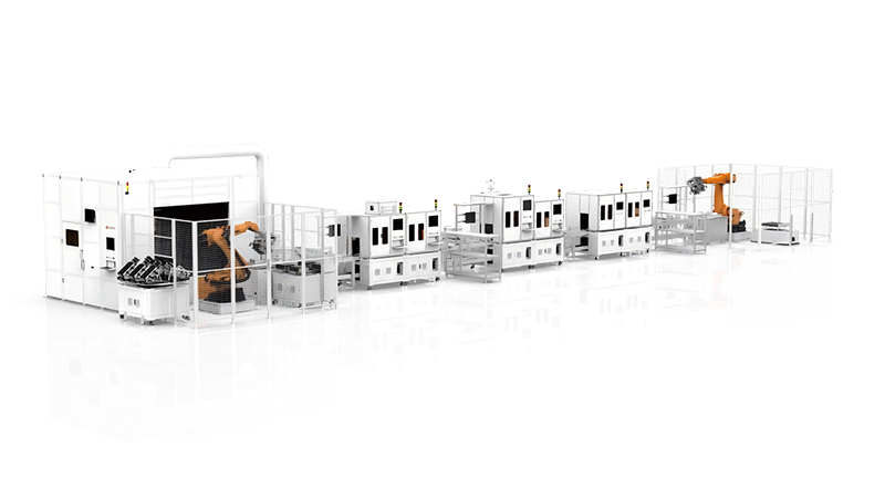 模組pack自動(dòng)化產(chǎn)線